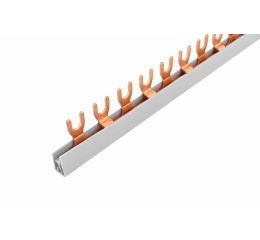 Prop. lišta G-2L-210/10, vidlička, 2pól., 63A, rozteč 17,8mm 1000181 eleman