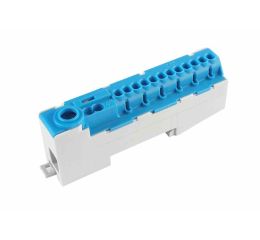 Můstek N 14-S bezšroubový, krytý IP20, modrý, 80A, na DIN lištu, IP20 / 2020251 1000223 eleman