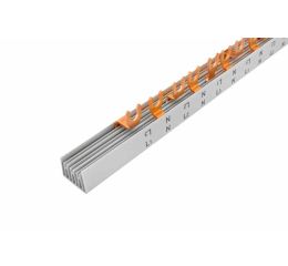 Prop. lišta G-L1+N-L2+N-L3+N-1000/16 P, vidlička, 4pól., 80A, rozteč 17,8mm 1000363 eleman