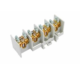 Svorkovnice stoupací HAK/4/25, nekrytá, 80A, 4pól., každý pól 1x25mm2 a 2x16mm2, na DIN 10