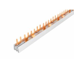 Lišta propojovací 3fázová 100cm 10mm do 63A typ 711T/57 eleman 1000060