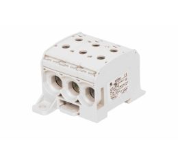 Svorka univerzální RKA 95 1/6 L G, 232A, 1pól. (6x vstup), AL/CU, šedá, na DIN/na panel 1006070 eleman