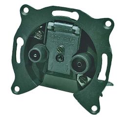 Účastnická zásuvka TV+R průběžná typ 3607 bez krytu EMOS J0220J