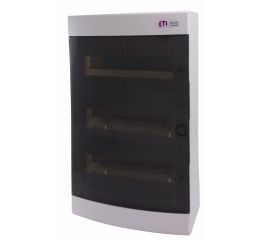 Rozvodnice 36-modulů na omítku (3x12M) DIDO-E ECT36PT průhledná dvířka IP40 ETI 001101004