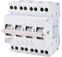 Skupinový přepínač (I-O-II) 4p 25A SSQ 425 ETI 002421444