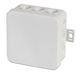 Krabice na povrch s krytím IP54 75x75x40mm šedá F-tronic E125