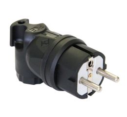 Vidlice gumová úhlová 05822-s 16A/250V IP44 "PCE"