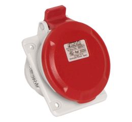 Zásuvka vestavná 23333 IP44/400V/32A/5P 6h, šikmá 10° - SpeedPRO typ 23333 famatel