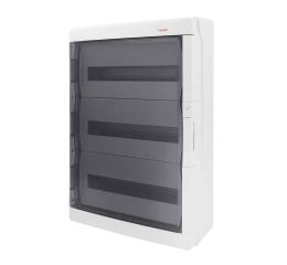 Rozvodnice 54-modulů (3x18) AcquaPLUS IP65 průhledné dveře 639x430x160mm famatel 39054