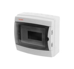 Rozvodnice 8-modulů na povrch Acqua 3908-T IP65 průhledné dveře 215x235x110mm famatel 39081