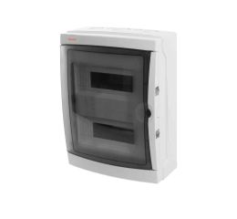 Rozvodnice 26-modulů na povrch Acqua 3926-T IP65 průhledné dveře 410x305x150mm famatel 39261