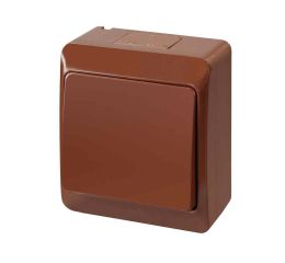 GALATEA IP44 Přepínač střídavý č.6 (hnědá) typ 5331-06 famatel
