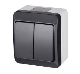 GALATEA IP44 Spínač sériový č.5 (antracit) typ 5332-07 famatel