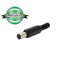 DC souosá vidlice 2,1 / 5,5mm, 9,5mm na kabel