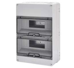Rozvodnice na omítku 24-modulů (12x2) šedá IP55 GW40007 Gewiss