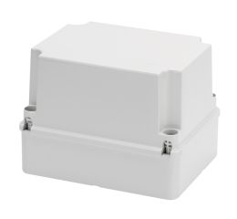 Krabice rozbočovací na omítku hladká s plným vysokým víkem IP56 190x140x140mm GW44217 Gewiss