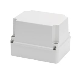 Krabice rozbočovací na omítku hladká s plným vysokým víkem IP56 380x300x180mm GW44220 Gewiss