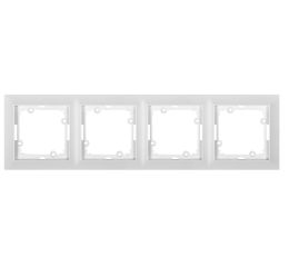 Rámeček čtyřnásobný PREMIUM 4 FR, barva bílá, Greenlux GXKP056