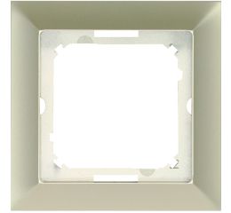 Rámeček jednonásobný PREMIUM 1 FR P, barva šampaň, Greenlux GXKP257