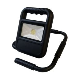 Svítidlo LED 10W reflektor bateriový přenosný, 700 lumen, stojan Greenlux GXLR001