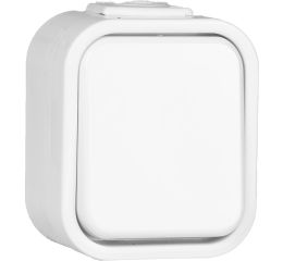 URAN vypínač č.7 GXNP015 přepínač křížový, IP44, bílá, Greenlux