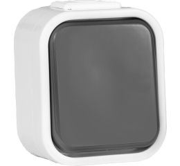 URAN vypínač č.7 GXNP132 spínač jednopólový, IP44, šedá, Greenlux