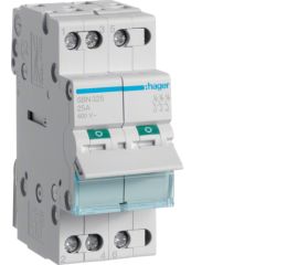 HAGER-SBN325 vypínač 25A 3P na lištu velikost 2 moduly
