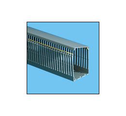 Kanál rozvaděčový T1-EF 60x80mm G1128 s úzkou perforací šedá barva