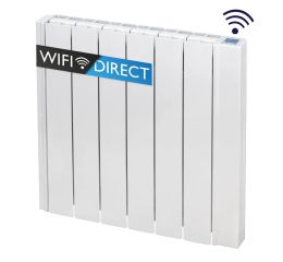 Olejový radiátor 1000W 58x74x8cm INGENIUM DIRECT RD8WD bílý elektrický programovatelný Gabarrón