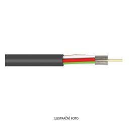 Optický kabel zafukovací 24 vláken singlemode 9/125 G.657A A-DQ2Y 5X1,5 Z019