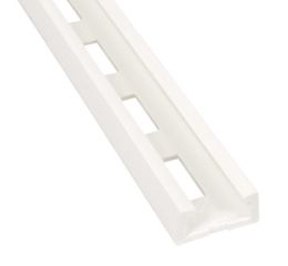 Lišta nosná plastová děrovaná typ 5822DER Niedax 1ks=3m, cena za 1m Kopos