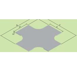 Víko kříže NVKR 500 S zinkování Sendzimir