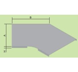 Koleno kab.žlabu 250/ 50 vnitř