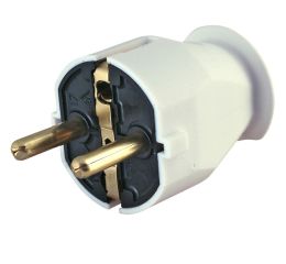 Vidlice přímá, bílá, 1757.0200.0