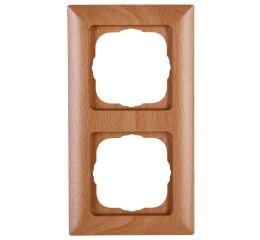 Ontario rámeček 2-násobný buk přírodní dřevo 3066.1554.8 Kopp