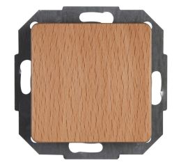 Ontario  vypínač č.6 universální buk přírodní dřevo 6186.3154.6 Kopp