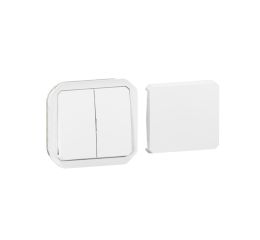 Plexo IP55 multifunkční spínač 5v1 bílá Legrand 069618L