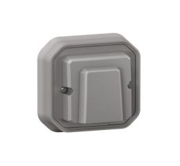 Plexo IP55 kabelová vývodka venkovní bez svorkovnice pro zapuštěnou montáž šedá Legrand 069848L