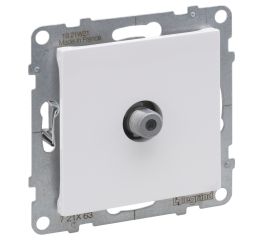 Suno TV nebo satelitní zásuvka typ F, bílá, Legrand 721163