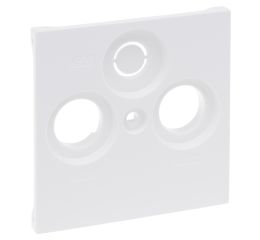 Suno krytka zásuvky TV-RD-SAT, 30mm, bílá, Legrand 721174