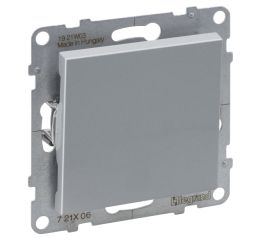 Suno vypínač č.6 střídavý, barva hliník, Legrand 721306
