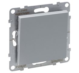 Suno vypínač č.7 křížový, barva hliník, Legrand 721307