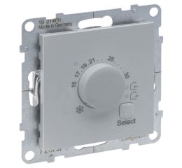 Suno termostat pro podlahové topení, barva hliník, Legrand 721337