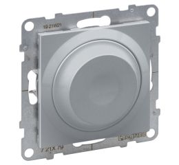 Suno otočný stmívač 300W, barva hliník, Legrand 721379