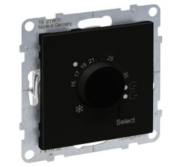 Suno termostat pro podlahové topení, černá, Legrand 721437