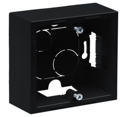 Suno krabice pro povrchovou montáž jednonásobná, černá, Legrand 721494