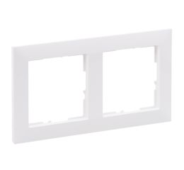 Suno rámeček dvojnásobný, vodorovný i svislý, bílá, Legrand 721502