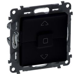 Valena LIFE žaluziový spínač černý Legrand 756329