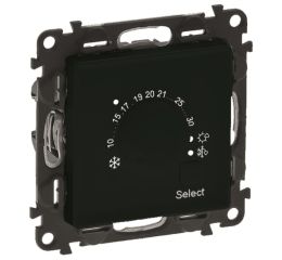 Valena LIFE pokojový termostat černý Legrand 756333