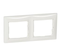 Valena rámeček 2násobný vodorovný bílý 774452 Legrand